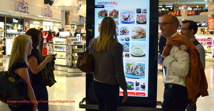 New days digital signage technology